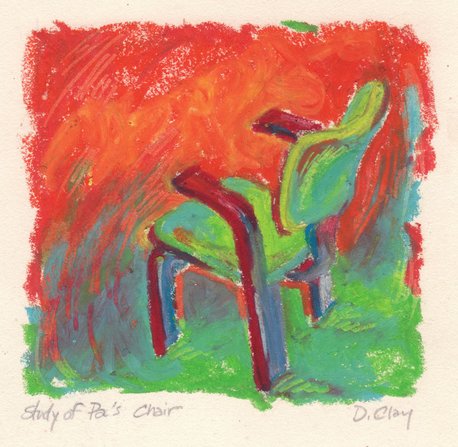 Dorry Clay Artist Fine Art Pas Chair